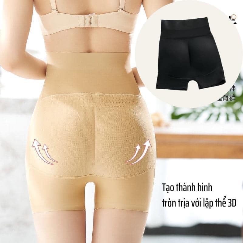 Quần Đùi Nâng Mông Cạp Cao Chất Su Co Giãn Cao Cấp