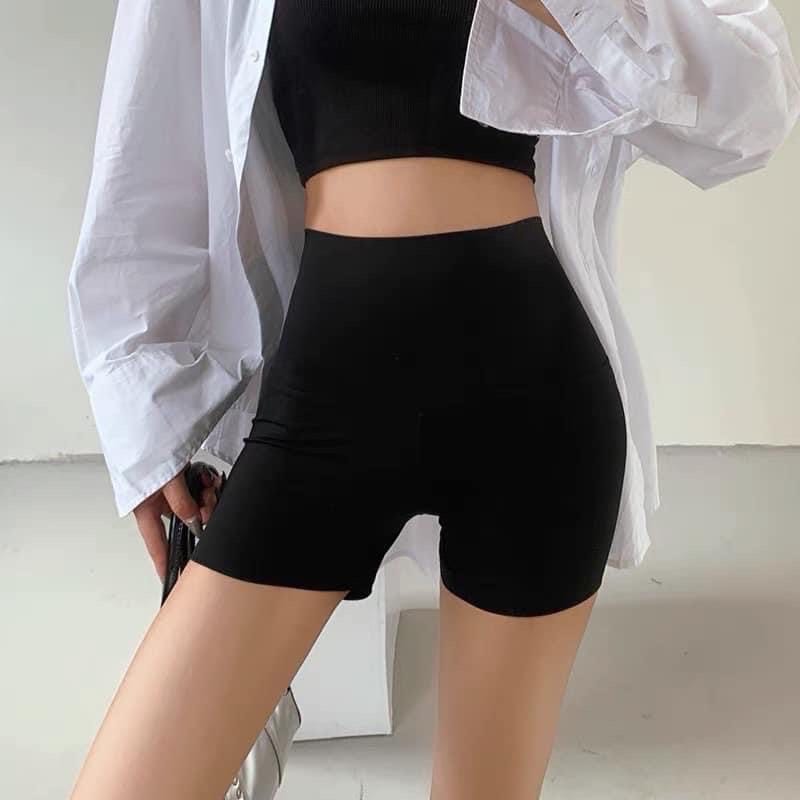 Quần Biker Short Dáng Ngắn Nâng Mông Mùa Hè - hình 1